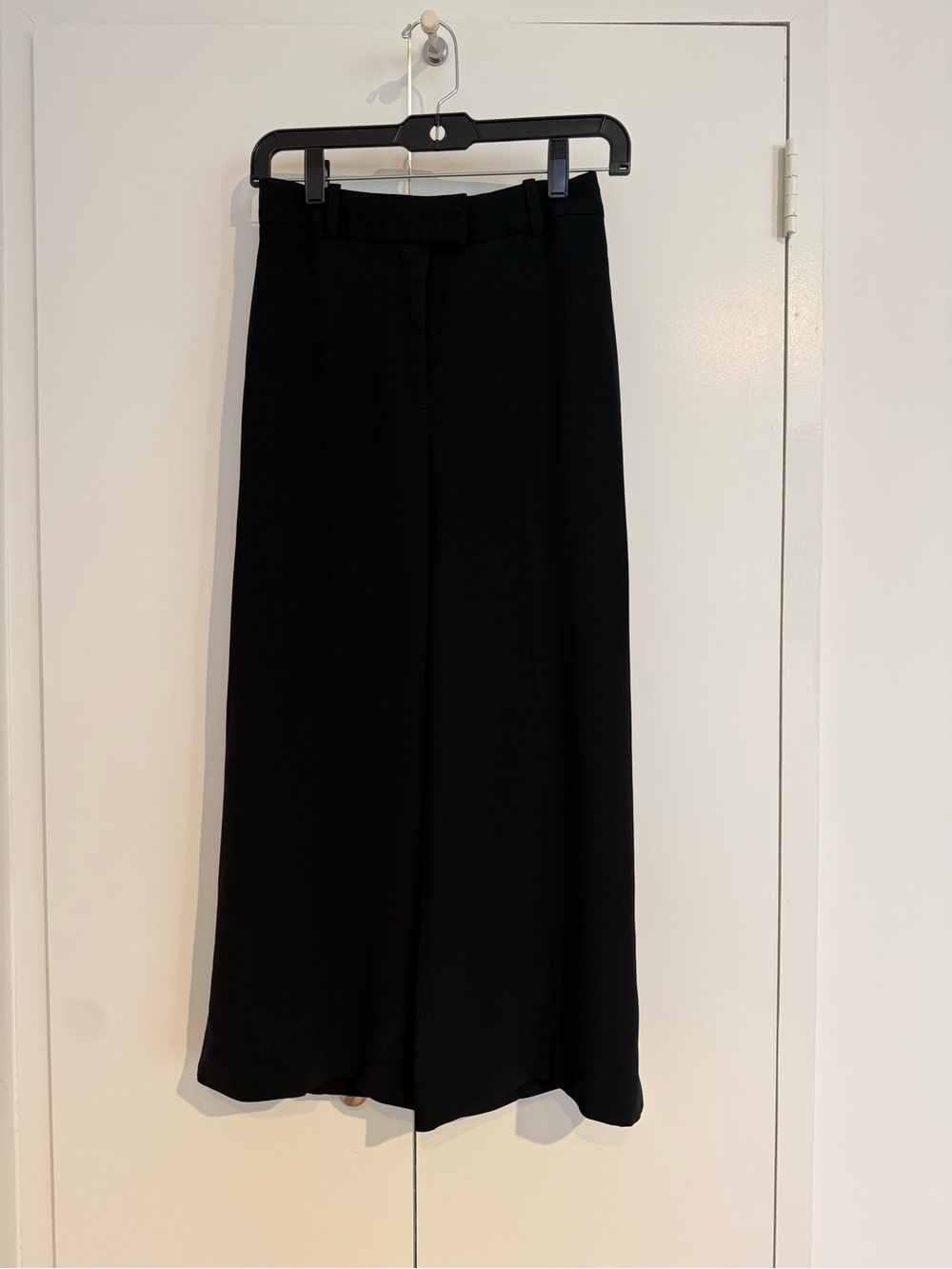 Babaton Black Wide-Leg Trousers